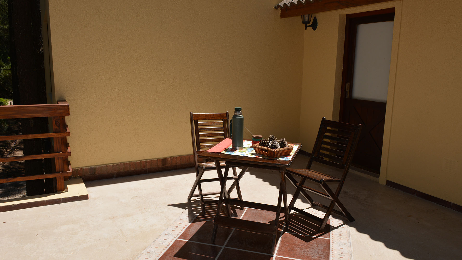 Terraza 3 Apart Rahue La Serena de las Pampas